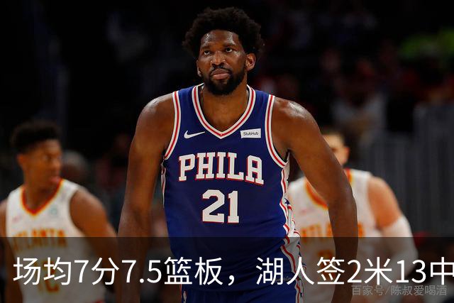 场均7分7.5篮板，湖人签2米13中锋补凯斯勒身后空缺