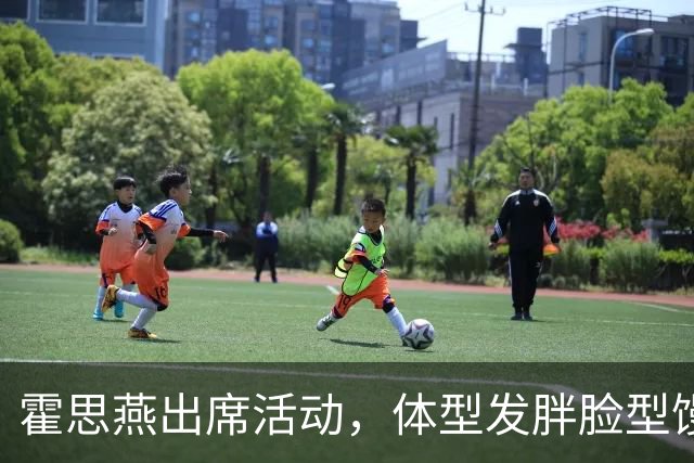 霍思燕出席活动，体型发胖脸型馒化，与路人合照太接地气